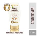 Buy Garnier Ultra Blends Conditioner, Soy Milk & Almonds (175 ml) - Purplle