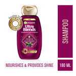 Buy Garnier Ultra Blends Henna & Blackberry Shampoo (180 ml) - Purplle