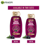 Buy Garnier Ultra Blends Henna & Blackberry Shampoo (180 ml) - Purplle