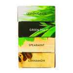Buy Soap Opera 3+1 Combo Pack - Lemongrass, Green Tea, Spearmint, Cinnamon (Buy 3 Soaps, Get 1 Soap Free Worth Rs.99) (400 g) - Purplle