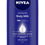Buy Nivea Nourishing Body Milk With Almond Oil For Very Dry Skin (120 ml) - Purplle