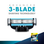 Buy Gillette Mach 3 Manual Shaving Razor Blades (Cartridge) 8s pack - Purplle