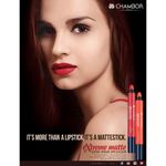 Buy Chambor Extreme Matte Long Wear Lip Colour, Fiery Red No.03 - Purplle