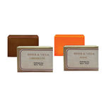 Buy Herb & Veda Chocolate And Peach Bathing Bar - Purplle