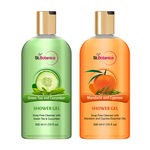 Buy St.Botanica Green Tea And Cucumber + Mandarin Cypress Luxury Shower Gel (300 ml) - Purplle