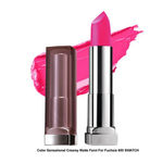 Buy Maybelline New York Color Sensational Creamy Matte Lipstick Faint For Fuschia (4.2 g) - Purplle