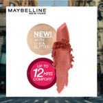 Buy Maybelline New York Color Sensational Creamy Matte Lipstick Nude Nuance (4.2 g) - Purplle