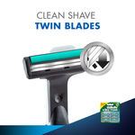 Buy Gillette Vector plus Manual Shaving Razor Blades (Cartridge) 6s pack - Purplle