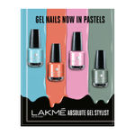 Buy Lakme Absolute Gel Stylist Nail Color Daisy Blue (15 ml) - Purplle