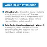 Buy Ustraa De Tan Face Scrub For Men (100 g) - Purplle
