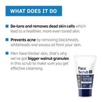 Buy Ustraa De Tan Face Scrub For Men (100 g) - Purplle