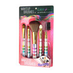 Buy Color Fever Makeup Brush Set Goldy - Purplle