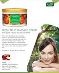 Buy Vaadi Herbals Fresh Fruit Massage Cream With Apple Papaya & Kukum Butter (500 g) - Purplle