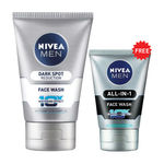 Buy Nivea Men Dark Spot Reduction Face Wash (100 ml) + Nivea All In 1 Face Wash (50 ml) - Purplle