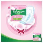 Buy Whisper Ultra Soft Large Sanitary Pads 7 count (284mm) - Purplle
