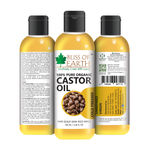 Buy Bliss Of Earth 100% Organic Castor Oil Coldressed & Unrefined (100 g) - Purplle