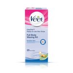 Buy Veet Full Body Waxing Kit Sensitive Skin (Pack of 1) - Purplle