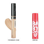 Buy Maybelline New York Fit Me Concealer 20 Sand (6.8 ml) & Get Baby Lips Cherry Kiss FREE - Purplle