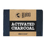 Buy Beardo Activated Charcoal Brick Soap (125 g) - Purplle