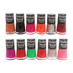 Buy Makeup Mania Exclusive Nail Polish Set of 12 Pcs (Multicolor Set # 72) - Purplle