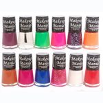 Buy Makeup Mania Exclusive Nail Polish Set of 12 Pcs (Multicolor Set # 77) - Purplle