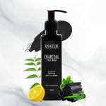 Buy Inatur Charcoal Face Wash (200 ml) - Purplle
