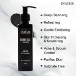 Buy Inatur Charcoal Face Wash (200 ml) - Purplle