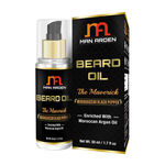 Buy Man Arden Beard & Mustache Oil Maverick With Moroccan Argan Oil (50 ml) - Purplle
