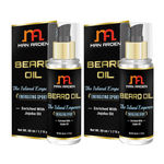 Buy Man Arden Beard & Mustache Oil The Island Emperor (50 ml) x Pack of 2 - Purplle