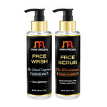 Buy Man Arden Face Wash (The Island Emperor) + Face Scrub (The Woodsman) - Purplle