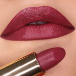 Buy Iba Halal Care PureLips Long Stay Matte Lipstick Shade M01 Deep Mauve (4 g) - Purplle