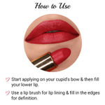 Buy Iba Halal Care PureLips Long Stay Matte Lipstick Shade M11 Ruby Blossom (4 g) - Purplle