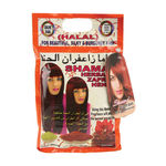 Buy Shama Herbal Zafran Henna For Beautiful Silky And Burgundy Hair Mehandi (150 g) - Purplle