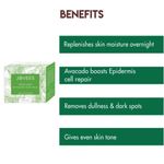 Buy Jovees Herbal Avocado Revitalising Night Cream For Younger Looking and Glowing Skin 50gm - Purplle