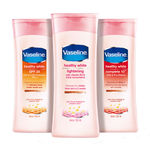 Buy Vaseline Healthy White Lightening With Vitamin B3 & Triple Sunscreens (200 ml) - Purplle