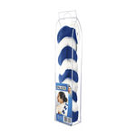 Buy Panache Shower Sponge 9 Knots Rope, Blue & White, Back Scrubber, Bath & Shower, Bathing Accessories (Length 31 Cm, Weight 75 Gms) - Purplle
