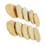 Buy Panache Loofah Stamps (Pack Of 10), Dia.-3.8 Cm., Foot & Hand Care, Beauty, Personal Care, Manicure, Pedicure, Nail Files & Buffers, Tools & Accessories - Purplle