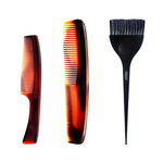Buy Panache Hair Combs - Groovy Combo, 3 Pcs., Large Dressing, Handle Pocket Combs & Hair Colouring Brush, Beauty, Hair Care & Styling, Hair Styling Tools, Combs - Purplle
