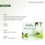 Buy Globus Naturals Neem Tulsi Soap Enriched With Aloevera Kesar Sandalwood 75 gm (Pack Of 4) - Purplle