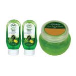 Buy Globus Aloe Face Wash+ Globus Aloe Face Wash+ Globus Aloe Gel (200 ml + 100 g) - Purplle