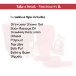 Buy BodyHerbals Ancient Ayurveda Weekend Escapes Strawberry & Rose Bathing Spa Hamper (2400 g) - Purplle
