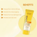 Buy Jovees sun cover Natural Protection Sandalwood SPF 30 100 g - Purplle
