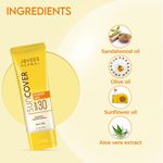 Buy Jovees sun cover Natural Protection Sandalwood SPF 30 100 g - Purplle