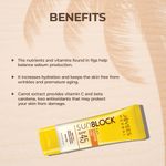 Buy Jovees Herbal Sun Block Sunscreen SPF 45 | For Dry Skin | Water Proof, UVA/UVB Protection, Moisturization| Paraben and Alcohol Free | For Women/Men | 100 gm - Purplle