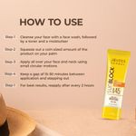 Buy Jovees Herbal Sun Block Sunscreen SPF 45 | For Dry Skin | Water Proof, UVA/UVB Protection, Moisturization| Paraben and Alcohol Free | For Women/Men | 100 gm - Purplle