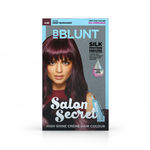 Buy BBLUNT Salon Secret High Shine Creme Hair Colour - Wine Deep Burgundy 4.20. No Ammonia (100 g) - Purplle