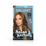 Buy BBLUNT Salon Secret High Shine Creme Hair Colour - Honey Light Golden Brown 5.32. No Ammonia (100 g) - Purplle