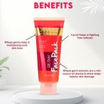 Buy Jovees Herbal De-Tan Face Pack | Contains Wheat Germ and Carrot | For Tan Removal and Skin Revitalization | Bright and Glowing Skin |100 gm - Purplle