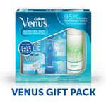 Buy Gillette Venus All In One Pack For Silky Smooth Skin Gift Pack - Purplle