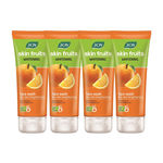 Buy Joy Skin Fruits Whitening Orange Face Wash(Pack Of 4 X 50 ml) - Purplle